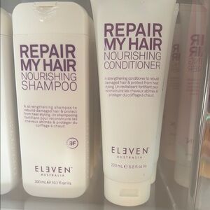 Repair My Hair Nourishing Shampoo and Conditioner Set - White
